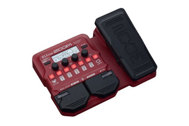 Zoom B1x Four Multi Effects Processor with Expression Pedal - Image 4