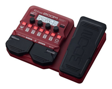 Zoom B1x Four Multi Effects Processor with Expression Pedal