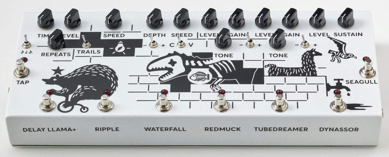 JAM Pedals Pink Flow Multi FX Pedal - Image 5