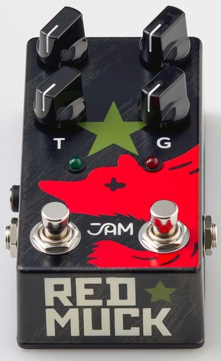 JAM Pedals Red Muck Bass Fuzz Distortion Pedal