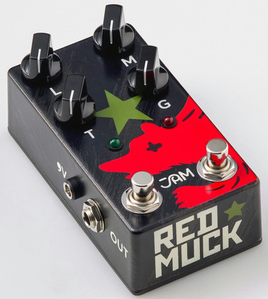 JAM Pedals Red Muck Bass Fuzz Distortion Pedal