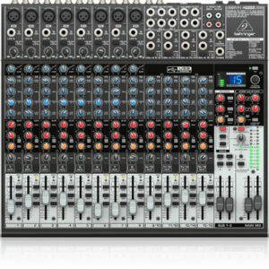 Behringer XENYX X2222USB Mixer With 8 Mic Inputs and Effects
