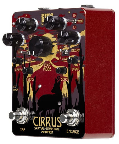 KMA Audio Machines Cirrus Delay / Reverb Pedal