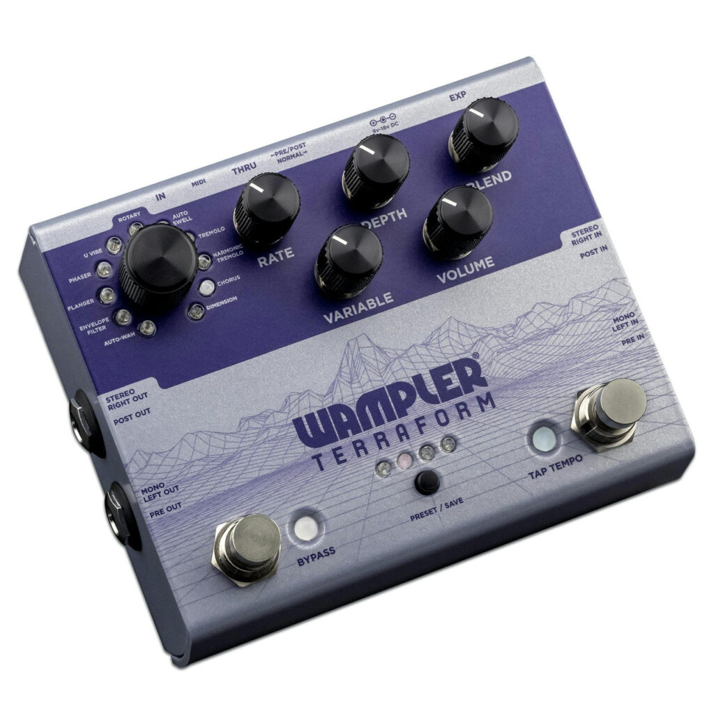 Wampler Terraform Modulation Multi FX Pedal