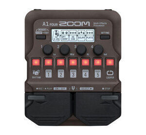 Zoom A1 Four Acoustic Multi Effects Pedal
