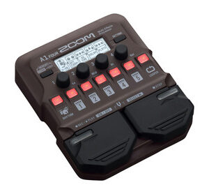 Zoom A1 Four Acoustic Multi Effects Pedal - Image 2
