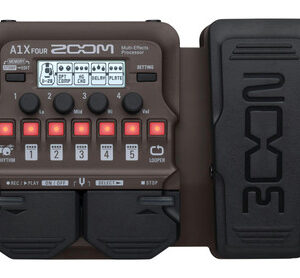 Zoom A1 Four Acoustic Multi Effects Pedal with Expression Footswitch