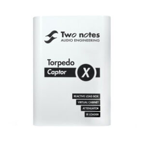 Two Notes Torpedo Captor X 8 ohm Compact Reactive Loadbox, Attenuator, Cab Sim and IR Loader