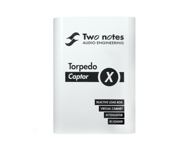 Two Notes Torpedo Captor X 8 ohm Compact Reactive Loadbox, Attenuator, Cab Sim and IR Loader