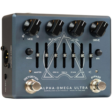 Darkglass Alpha Omega Ultra V2 Bass Preamp Pedal With Aux In - Image 4