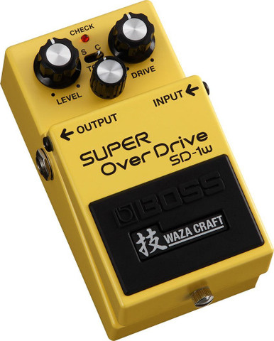 BOSS SD-1w Waza Craft Super Overdrive Pedal
