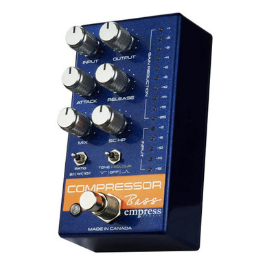 Empress Effects Bass Compressor Pedal in Blue - Image 4