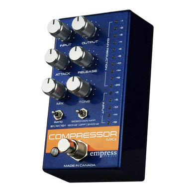 Empress Effects Compressor MKII Pedal in Blue - Image 4