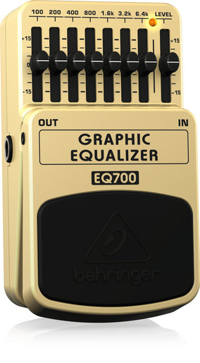 Behringer EQ700 7-Band Graphic Equalizer Pedal - Image 4