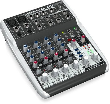 Behringer Xenyx QX602MP3 Analog Mixer with Effects