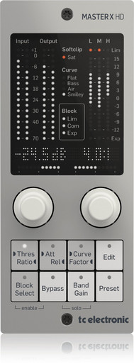 TC Electronic Master X HD-DT Multiband Dynamics Processor Plug-In with Optional Hardware Controller