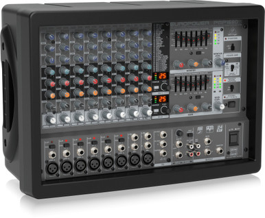 Behringer PMP1680S 1600-Watt 10-Channel Powered Mixer with Dual Multi-FX Processor