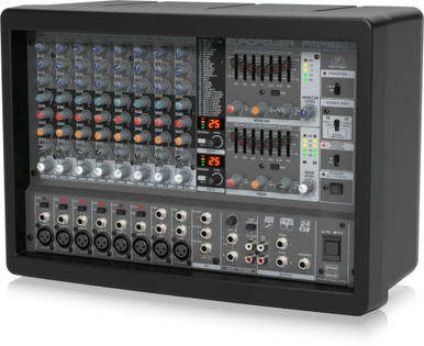 Behringer PMP1680S 1600-Watt 10-Channel Powered Mixer with Dual Multi-FX Processor