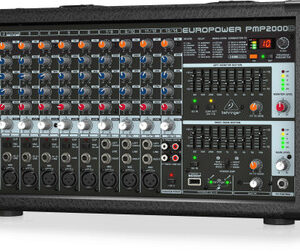 Behringer PMP2000D 2000-Watt 14-Channel Powered Mixer with Klark Teknik Multi-FX Processor - Image 6