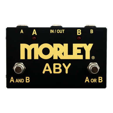 Morley Gold Series ABY Amp Selector & Combiner Pedal - Image 1