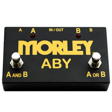 Morley Gold Series ABY Amp Selector & Combiner Pedal - Image 4
