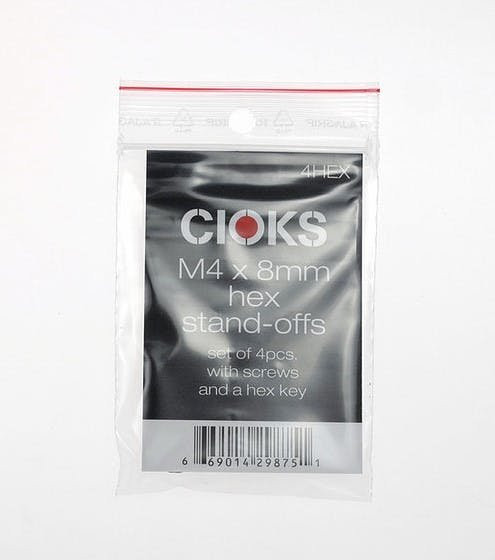 CIOKS 4 Hex Pedal Power Supply Mounting Kit