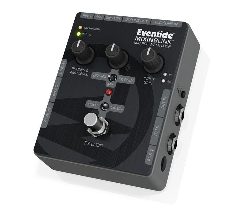 Eventide Mixing Link Mic Pre Amp Pedal with FX Loop