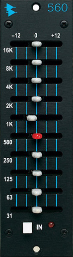 API 500 Series 560 Discrete 10 Band Graphic EQ