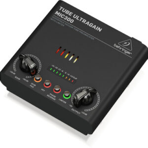 Behringer MIC300 Audiophile Vacuum Tube Preamplifier with Limiter - Image 4