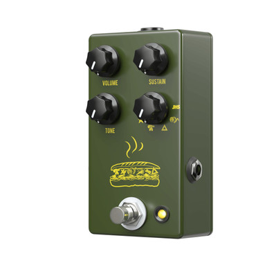 JHS Pedals Muffuletta Fuzz Pedal in Army Green - Image 4