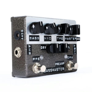 Shin's Music Bass Master Pre-Amp Pedal in Grey Hammertone - Image 5