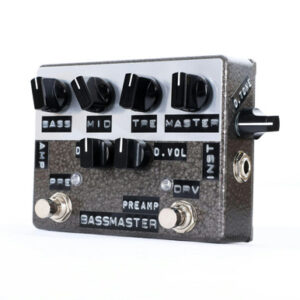 Shin's Music Bass Master Pre-Amp Pedal in Grey Hammertone - Image 6