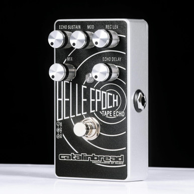 Catalinbread Belle Epoch EP3 Tape Echo Emulation Pedal Black and Silver finish - Image 4
