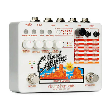 Electro Harmonix Grand Canyon multi function delay and looper pedal - Image 4