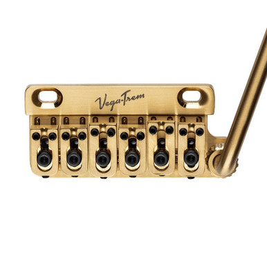 Vega-Trem Ultra 2-Point Floating Tremolo System in Polished Gold