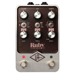 Universal Audio UAFX Ruby '63 Top Boost Amp Pedal - Image 1