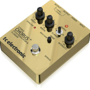 TC Electronic SCF Stereo Chorus Flanger Pedal Gold Special Edition - Image 6