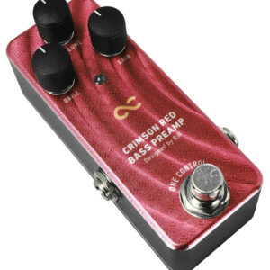 One Control BJF Series Crimson Red Bass Preamp Pedal - Image 5
