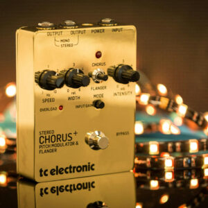 TC Electronic SCF Stereo Chorus Flanger Pedal Gold Special Edition - Image 5