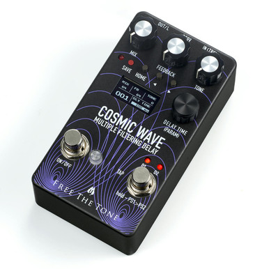 Free The Tone CW-1Y Cosmic Wave Multiple Filtering Delay Pedal - Image 4