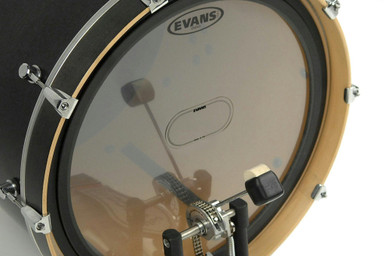 Evans Clear EQ Patch for Double Pedal Pack of 2 - Image 4