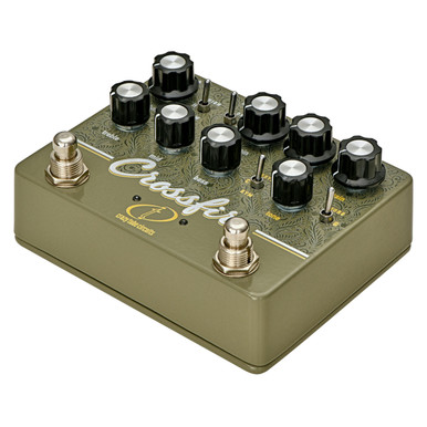 Crazy Tube Circuits CROSSFIRE Dual Channel Overdrive Pre-Amp FX Pedal - Image 4