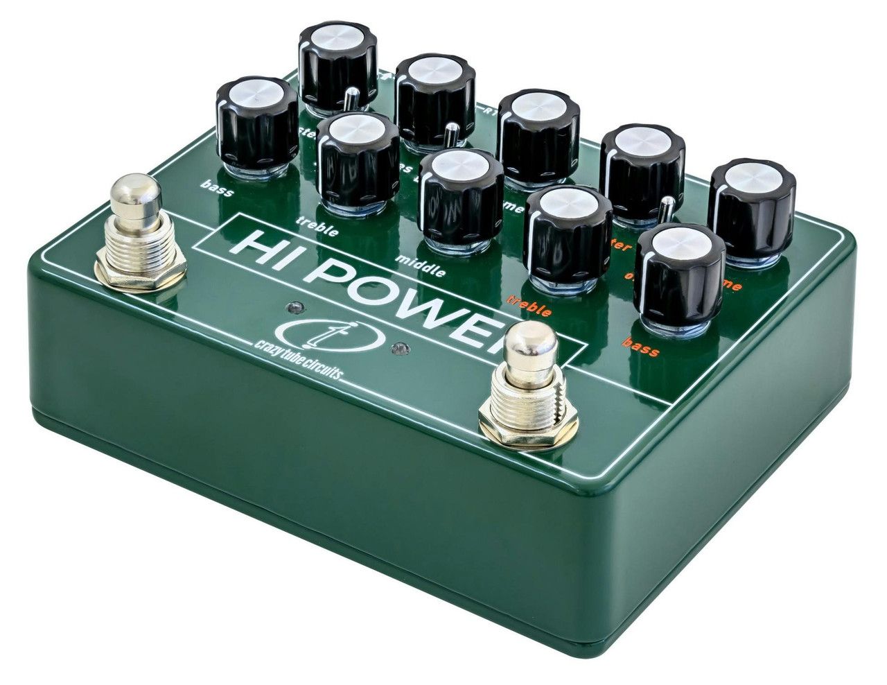 Crazy Tube Circuits HI POWER Dual Channel Amplifier & Overdrive Pedal - Image 5