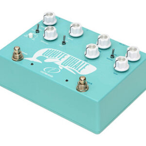Crazy Tube Circuits White Whale Analog Spring Reverb with Tremolo FX Pedal - Image 4