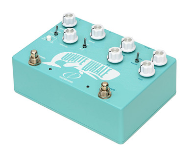 Crazy Tube Circuits White Whale Analog Spring Reverb with Tremolo FX Pedal