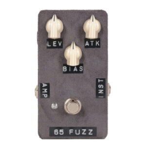 SHINS 65 Fuzz Pedal In Grey Suede - Image 1