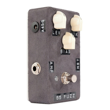 SHINS 65 Fuzz Pedal In Grey Suede - Image 4