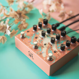 Walrus Audio Qi Etherealizer Yvette Young Signature Ambient Pedal in Terracotta - Image 5