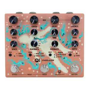 Walrus Audio Qi Etherealizer Yvette Young Signature Ambient Pedal in Terracotta - Image 1