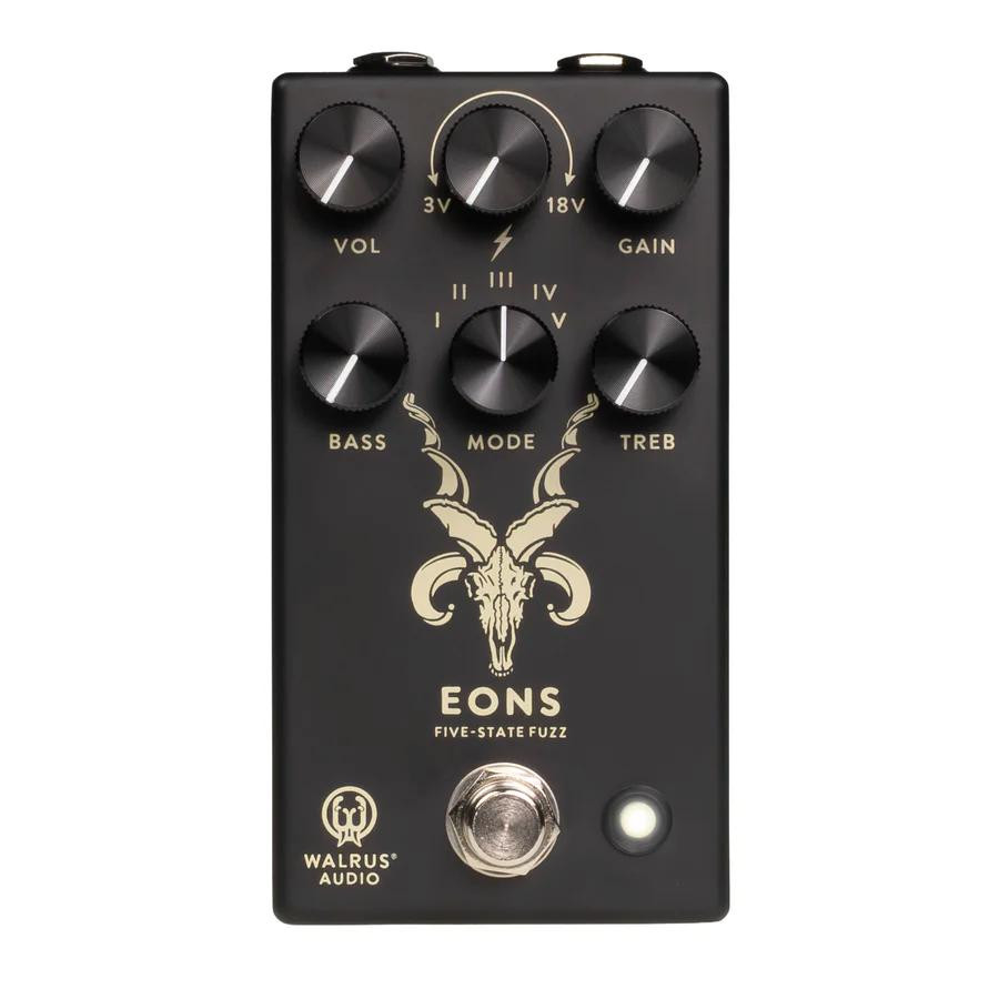 Walrus Audio EONS Five-State Fuzz FX Pedal in Black - Image 3